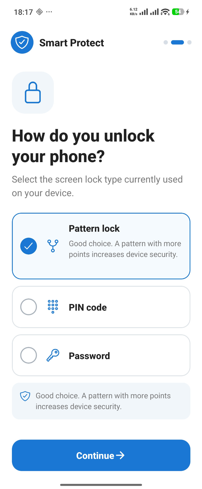 Lock method — SmartProtect